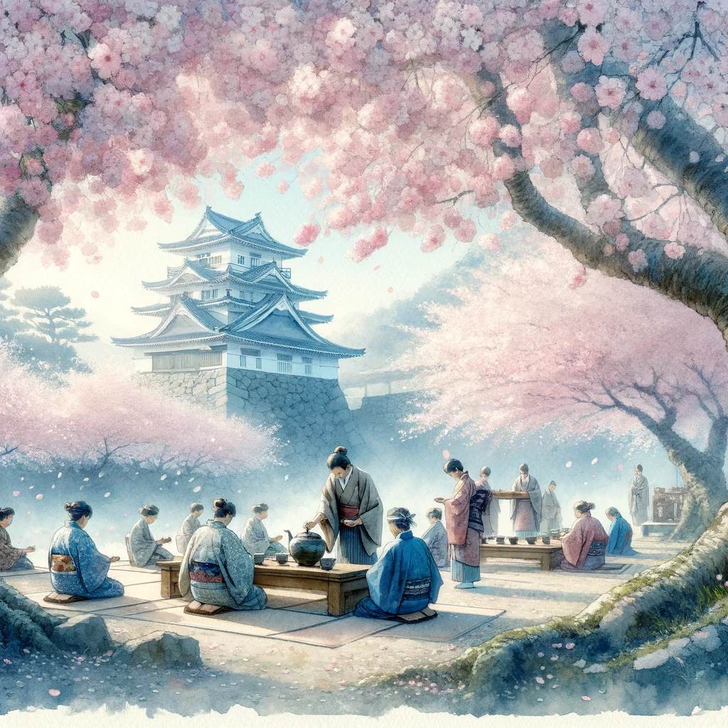 鹿野城跡公園桜祭り