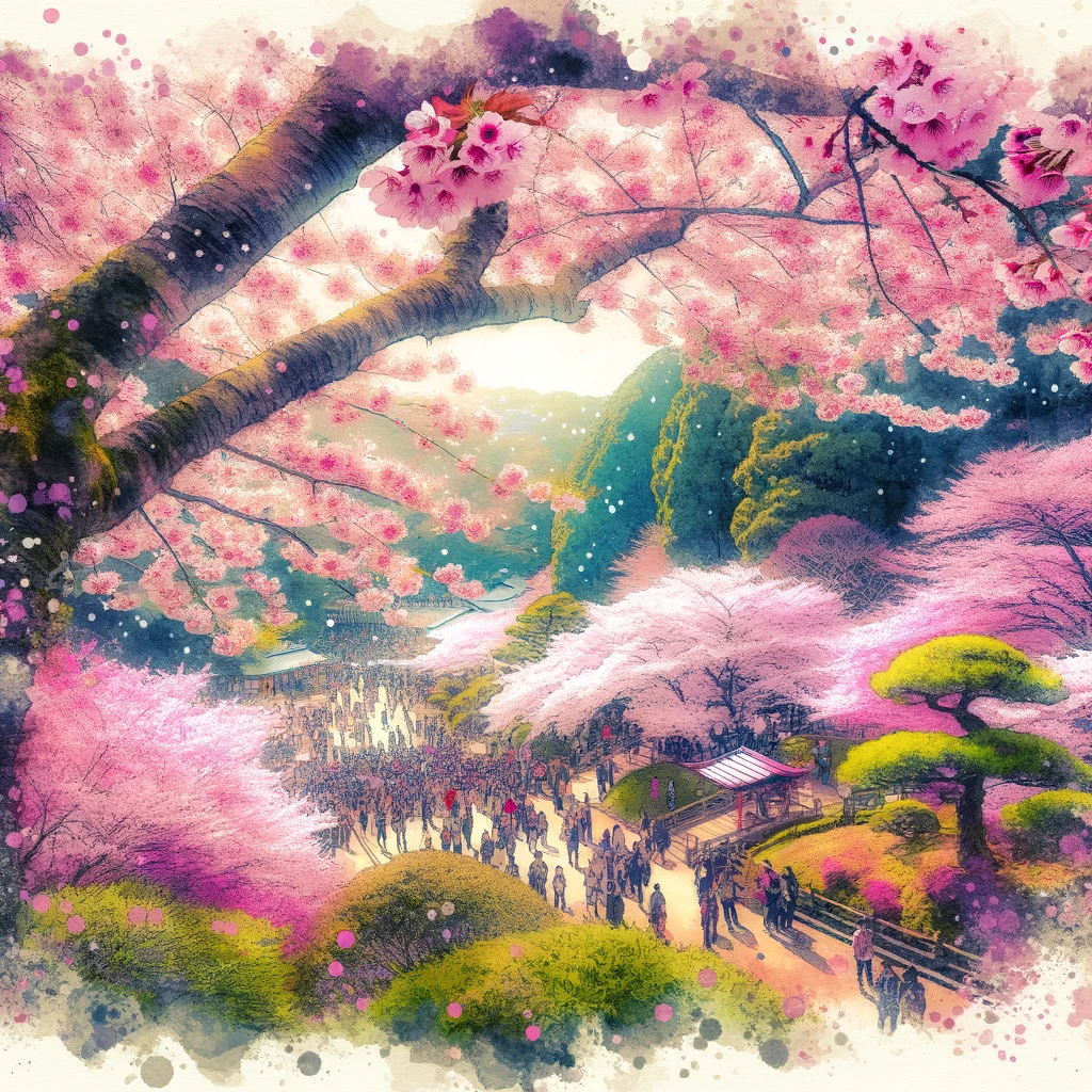 悠久山桜まつり2024長岡で迎える春の絶景と幻想の夜桜